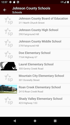 Johnson County Schools Screenshot 1