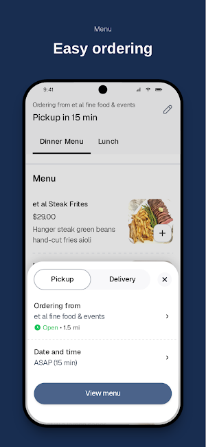 et al fine food & events Screenshot 2