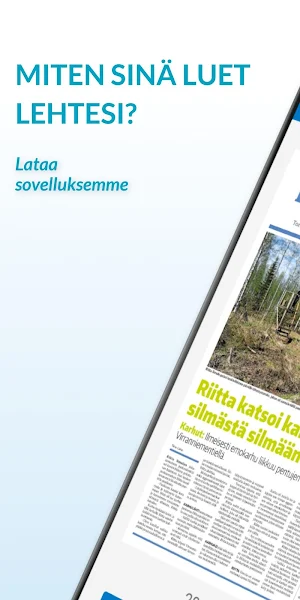 Heinäveden Lehti – päivän lehti Screenshot 0