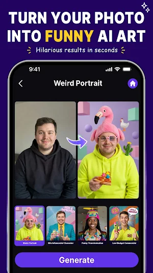 Hotshot AI: Photo Generator Screenshot 0