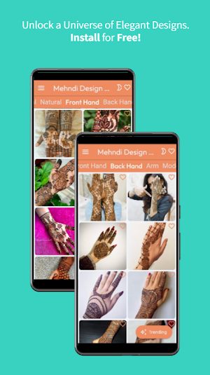 Mehndi Design App Screenshot 1