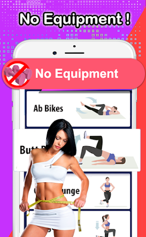 Lose belly fat at Home 30 days Screenshot 1