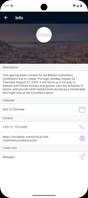 Belden Controller's Conference Screenshot 2