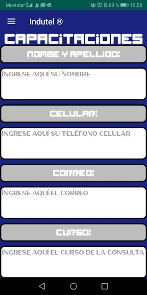 INDUTEL Screenshot 1