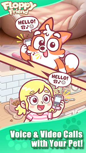 Floppy Friend Home App Screenshot 2