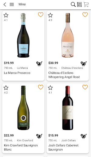 Esquin Wine Merchants Screenshot 2