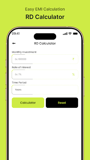 LoanHapp - EMI Loan Calculator Screenshot 2