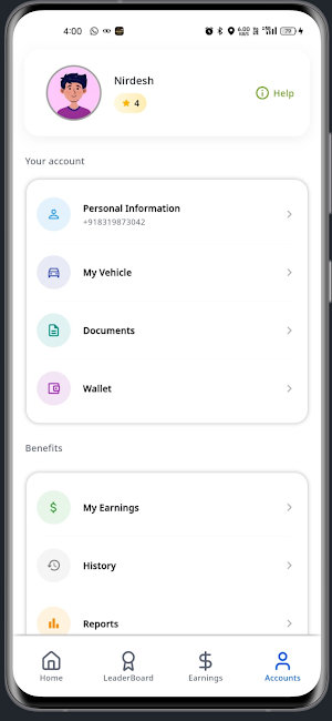Bhaarattaxi Driver Screenshot 1