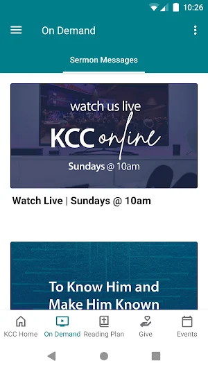 My KCC Screenshot 1