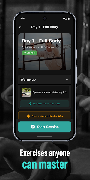 CalisthenicsLab: Calisthenics Screenshot 2