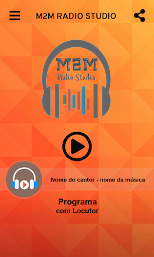 M2M RÁDIO STUDIO Screenshot 1