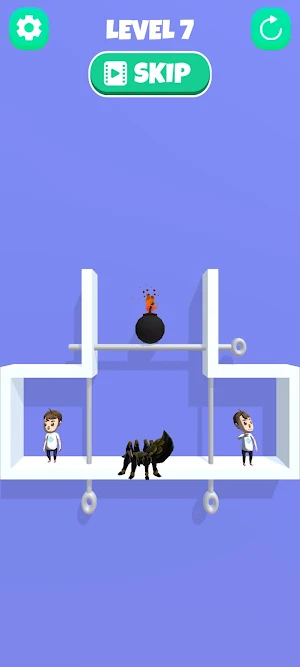 Rescue Love - Pull Pin Game! Screenshot 3