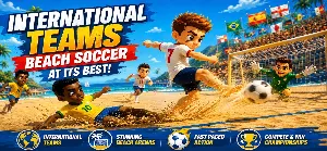 Beach Soccer Blitz: Football Screenshot 0