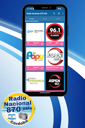 Radio Nacional 870 AM Screenshot 1