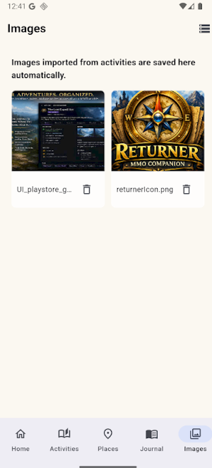 Returner: MMO Companion Screenshot 2