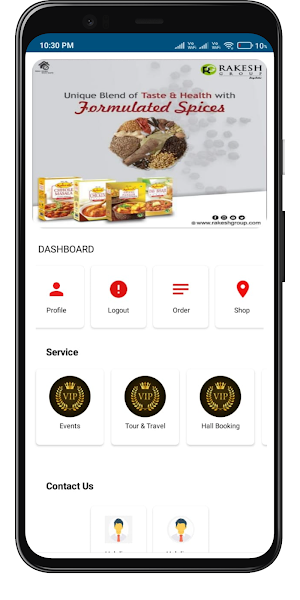 VIP Services Screenshot 1
