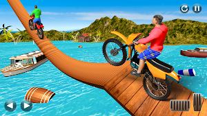 Dirt Bike 3D Racing Game Screenshot 1