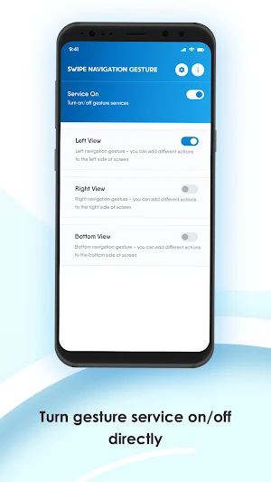 Swipe Navigation Gesture Screenshot 1