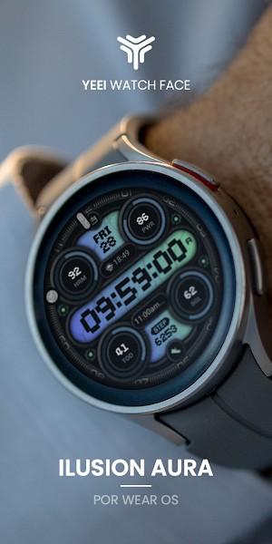 Ilusion aura Watch Face Screenshot 3
