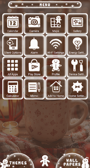 Christmas Warmth Theme +HOME Screenshot 1