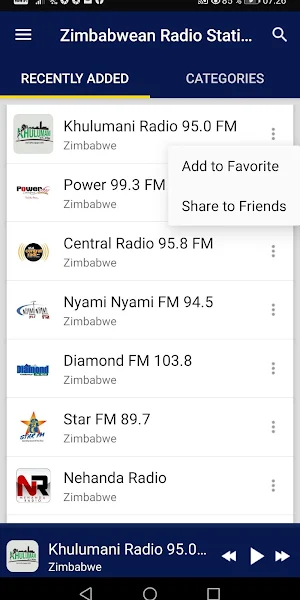 Zimbabwe Radio Stations Screenshot 1
