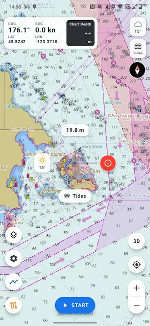 SeaVectors Marine Navigation Screenshot 0