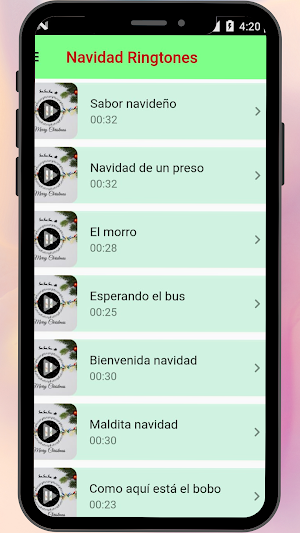 Christmas Songs Ringtones Screenshot 3