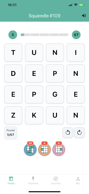 Squaredle Screenshot 0