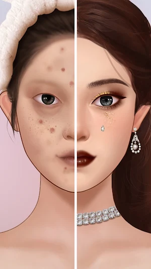 Makeup Stylist:DIY Makeup Game Screenshot 1