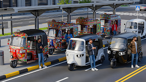 Tuk Tuk Rickshaw Ev Auto Game Screenshot 2