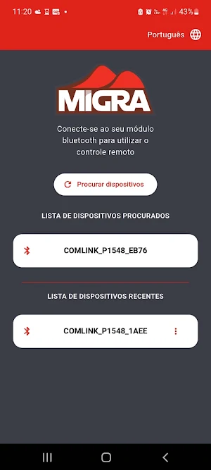 Controle Remoto Migra Screenshot 3