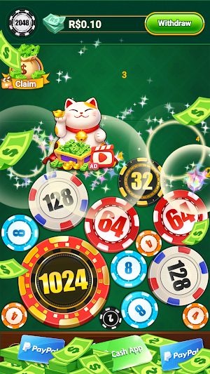 Chips Merge :Win Cash Screenshot 1