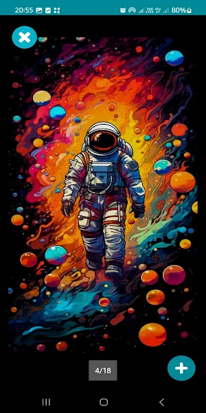 Cartoon Astronaut Wallpapers Screenshot 2