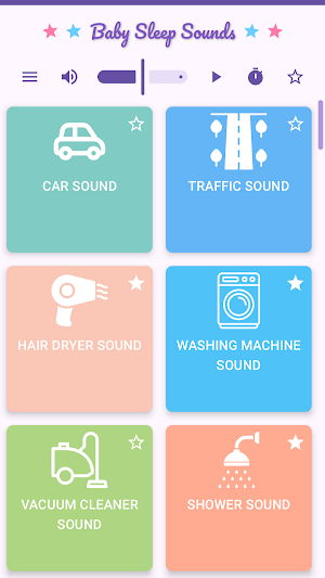 Baby Sleep Sounds & Lullabies Screenshot 0