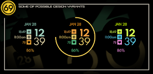 [69D] AOD Watch 3 - Minimal Screenshot 3