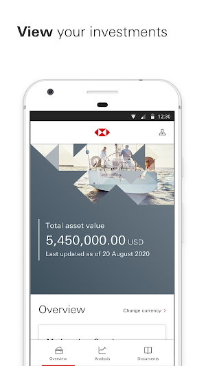 HSBC Private Banking Hong Kong Screenshot 1