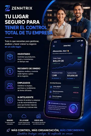 Zenhtrix-Gestion empresarial Screenshot 0