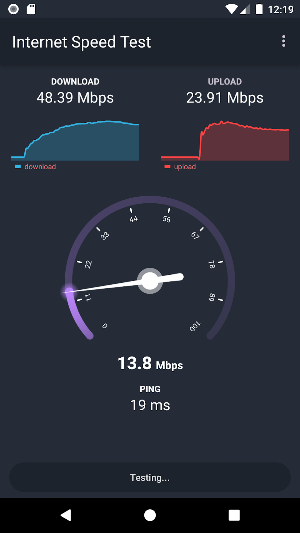 Fast Internet Speed Test Screenshot 2
