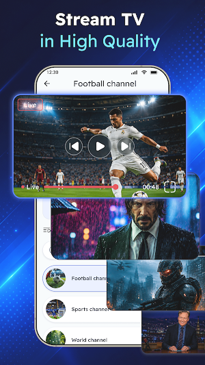 StreamHub: Live IPTV Player Screenshot 2