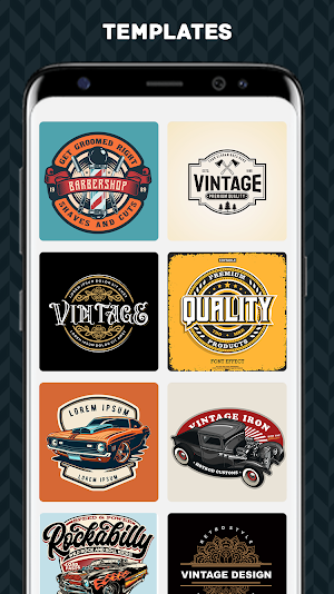 Vintage Logo Maker 2023 Screenshot 2