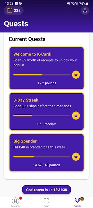K-Card Screenshot 3