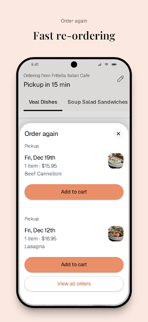 Frittella Italian Cafe Screenshot 3