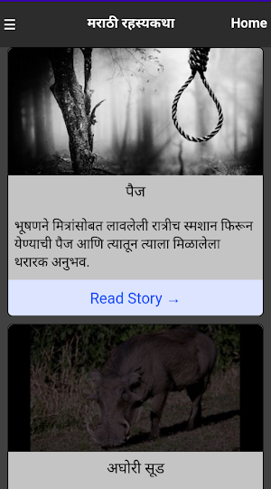 Marathi Horror Story - भयकथा Screenshot 0