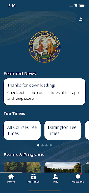 Bergen County Golf Screenshot 1