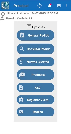 FuerzaMovil FerrePacifico Screenshot 3