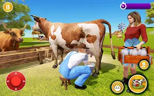 Virtual Farmer Family Sim 3D Screenshot 2