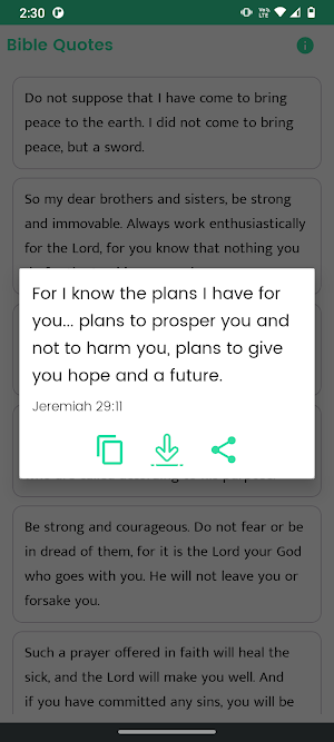 Bible Quotes and Sayings Screenshot 1