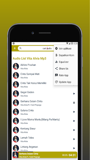 Lagu Vita Alvia Mp3 Offline Screenshot 3