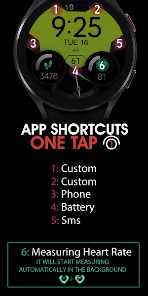 Dream 98 - Sport Watch Face Screenshot 3