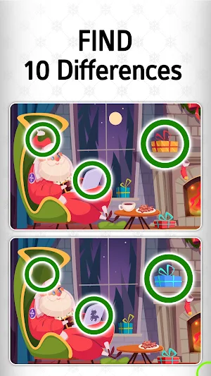 Christmas Spot The Difference Screenshot 1
